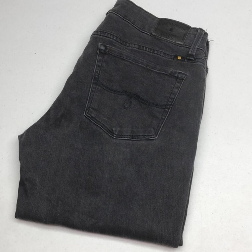 LUCKY BRAND BLACKWASH LOLITA SKINNY JEANS 4/27x30 ⭐️